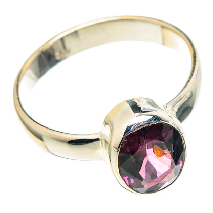 Pink Tourmaline Rings handcrafted by Ana Silver Co - RING97768