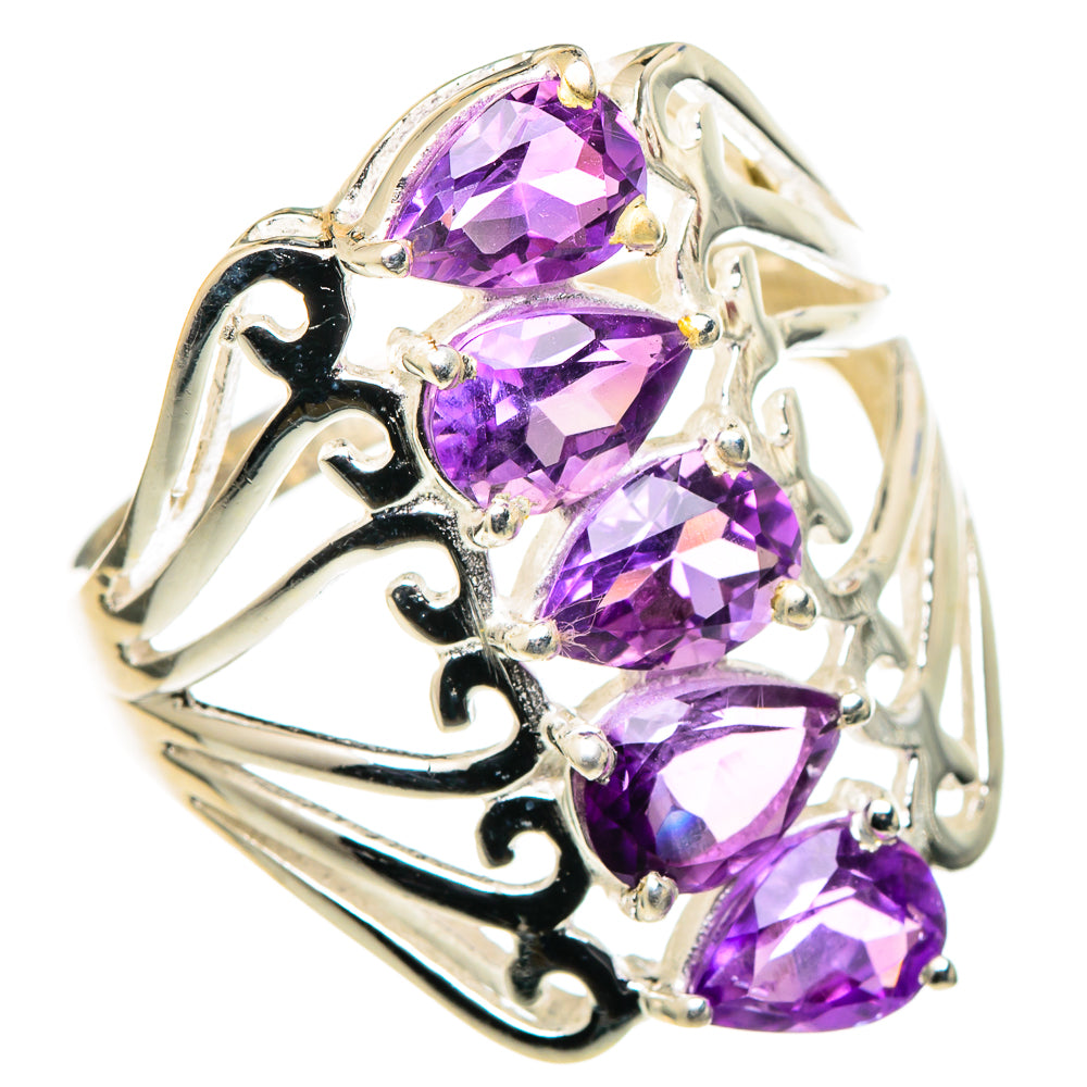 Amethyst Rings handcrafted by Ana Silver Co - RING97770