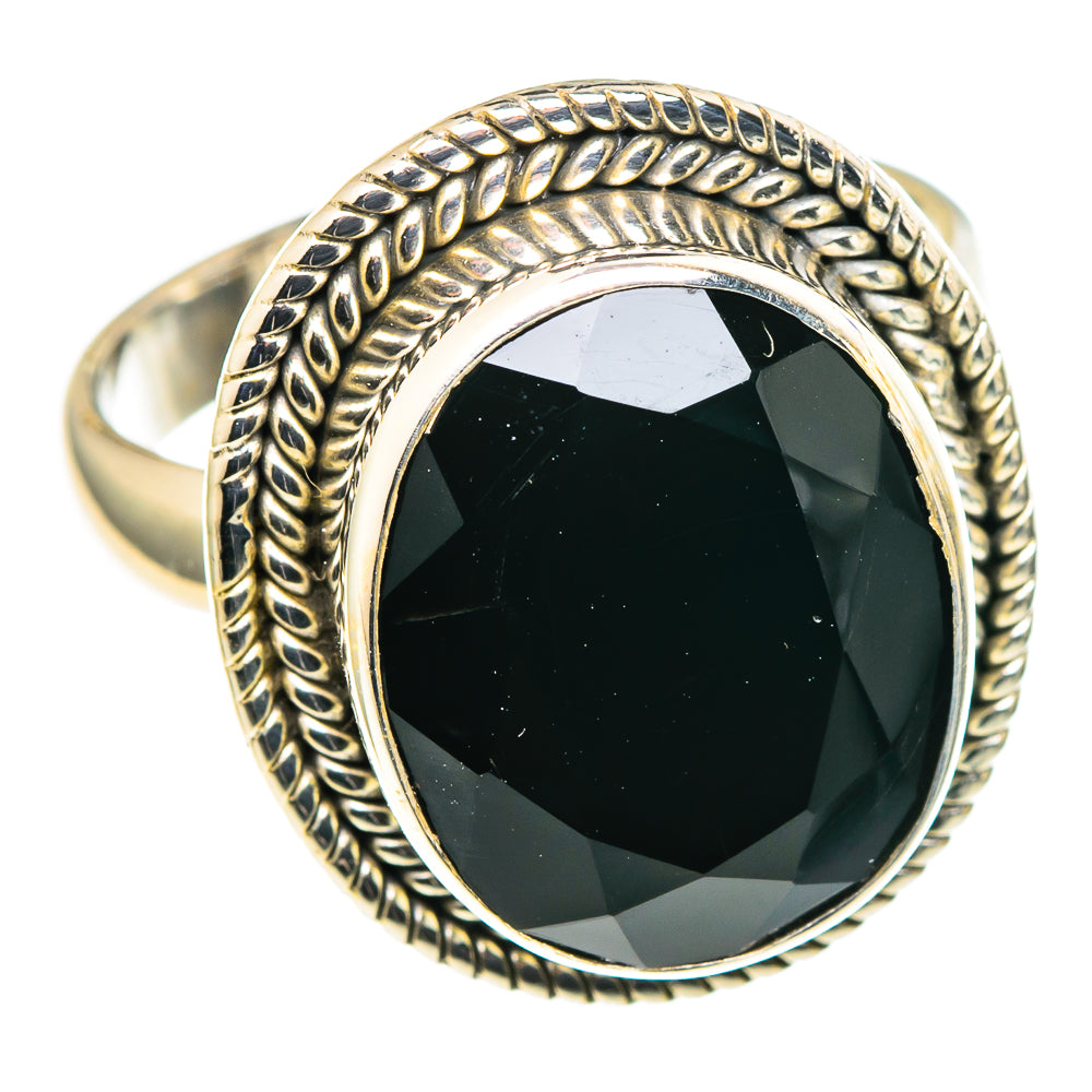 Black Onyx Rings handcrafted by Ana Silver Co - RING97775