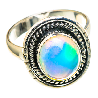 Ethiopian Opal Rings handcrafted by Ana Silver Co - RING97781