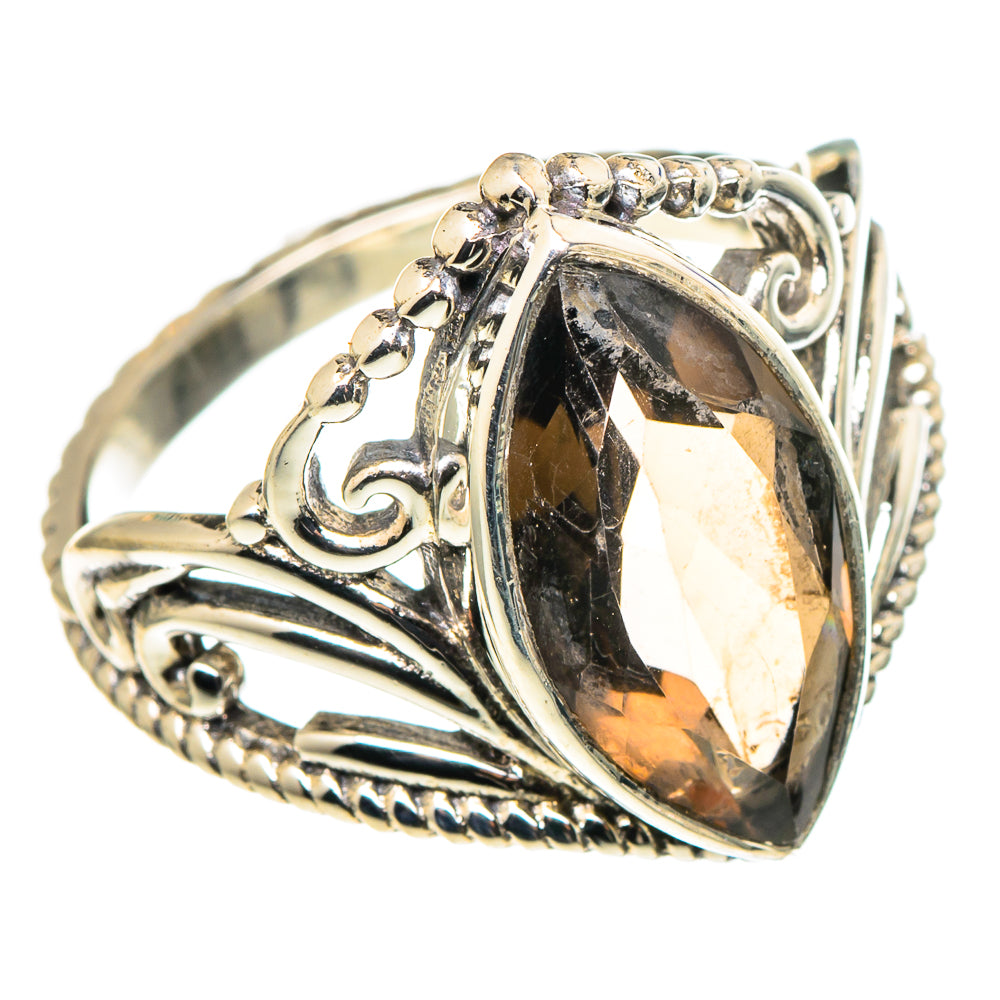 Smoky Quartz Rings handcrafted by Ana Silver Co - RING97799