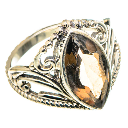 Smoky Quartz Rings handcrafted by Ana Silver Co - RING97799