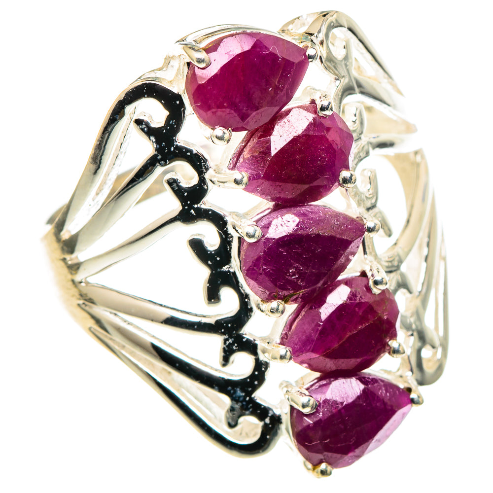 Ruby Rings handcrafted by Ana Silver Co - RING97806