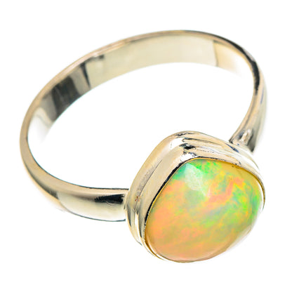 Ethiopian Opal Rings handcrafted by Ana Silver Co - RING97817
