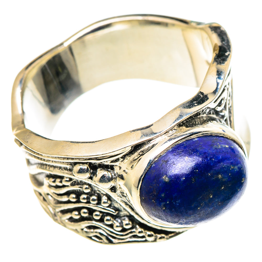 Lapis Lazuli Rings handcrafted by Ana Silver Co - RING97823 - Photo 2