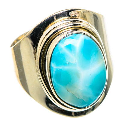 Larimar Rings handcrafted by Ana Silver Co - RING97826