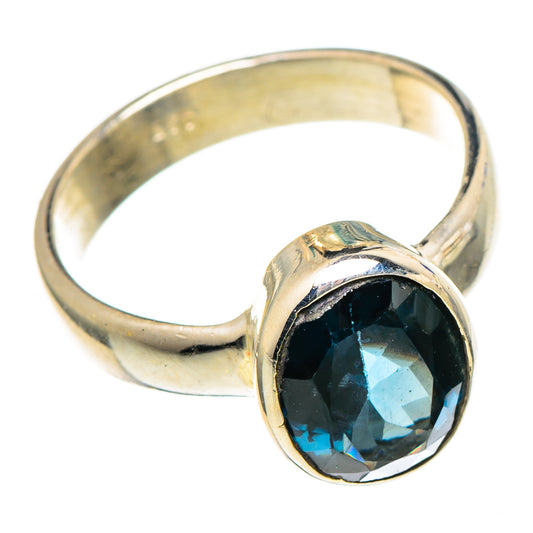Blue Spinel Rings handcrafted by Ana Silver Co - RING97827