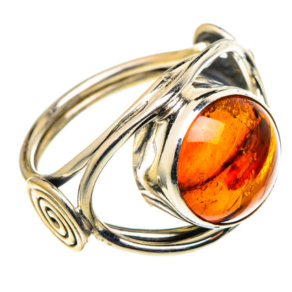 Baltic Amber Rings handcrafted by Ana Silver Co - RING97838