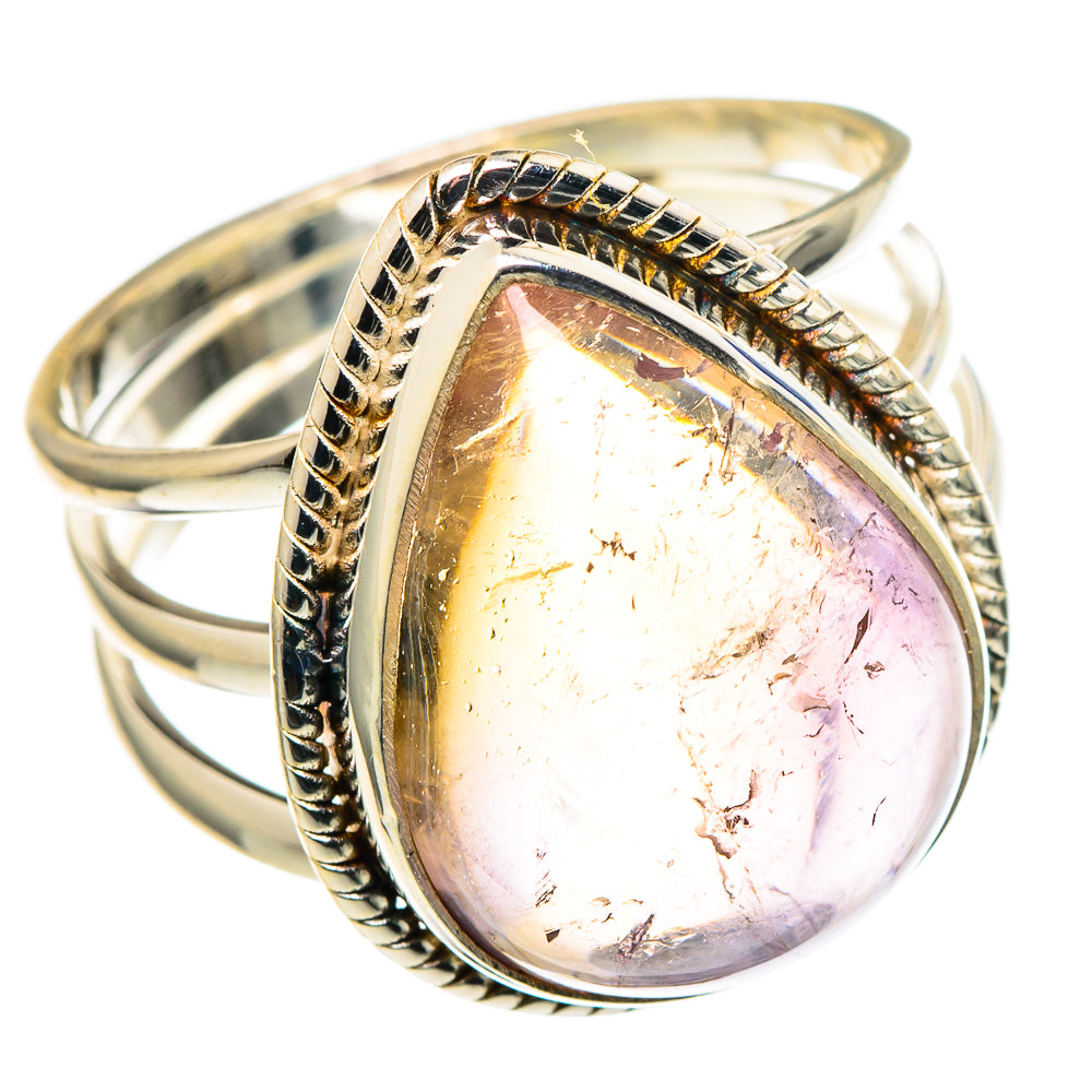 Ametrine Rings handcrafted by Ana Silver Co - RING97845