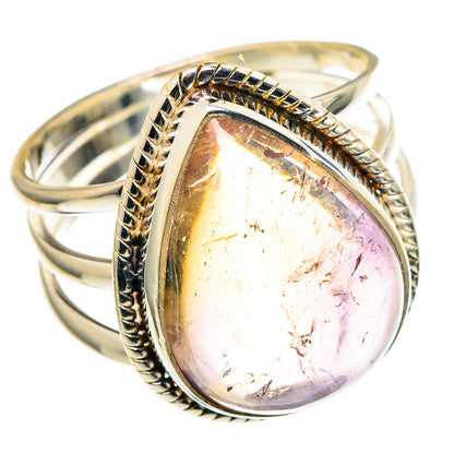 Ametrine Rings handcrafted by Ana Silver Co - RING97845