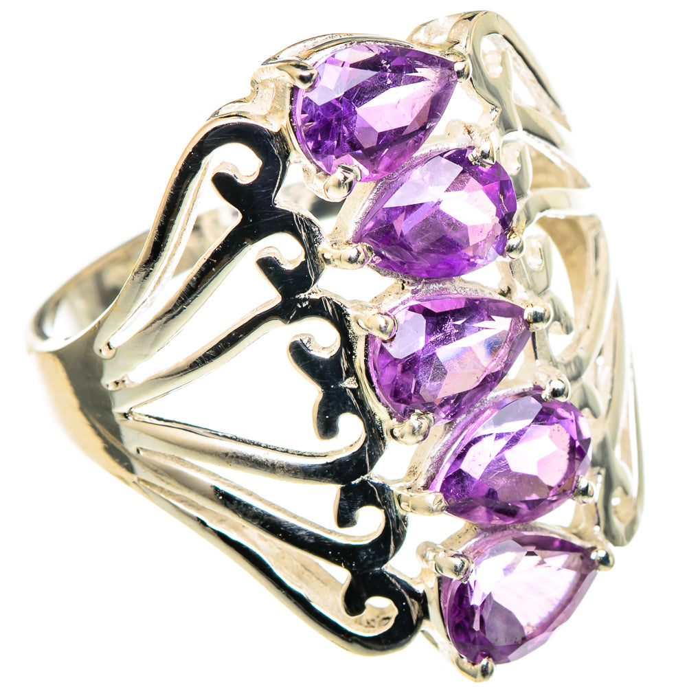 Amethyst Rings handcrafted by Ana Silver Co - RING97846