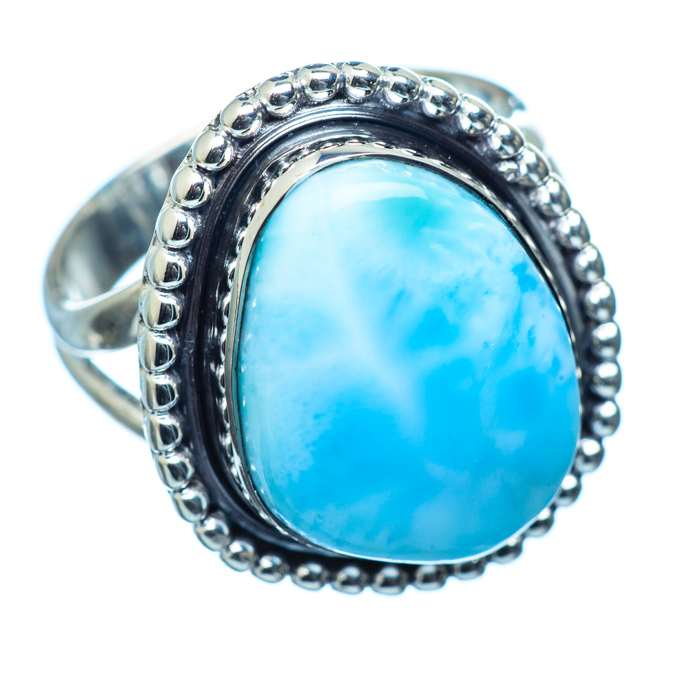 Larimar Rings handcrafted by Ana Silver Co - RING978572