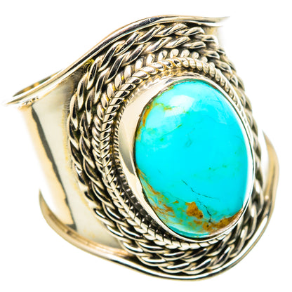 Chrysocolla Rings handcrafted by Ana Silver Co - RING97866