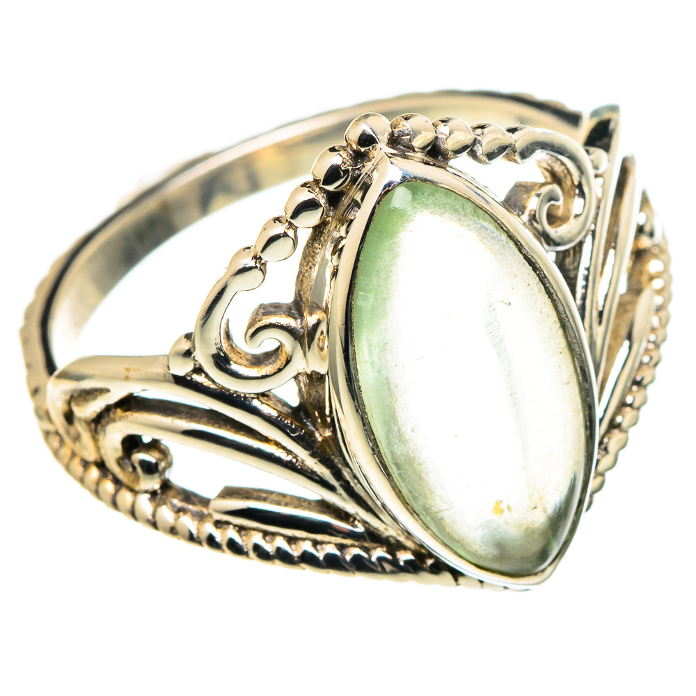 Prehnite Rings handcrafted by Ana Silver Co - RING97870