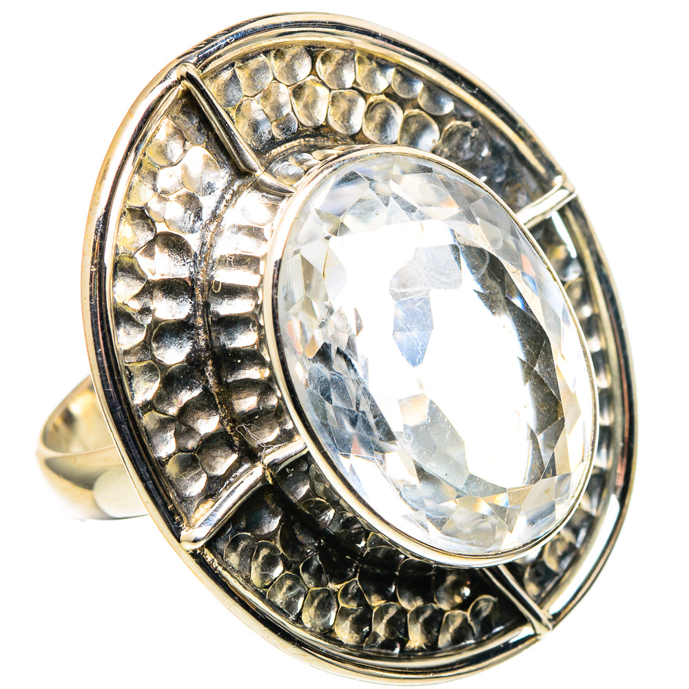 White Quartz Rings handcrafted by Ana Silver Co - RING97884