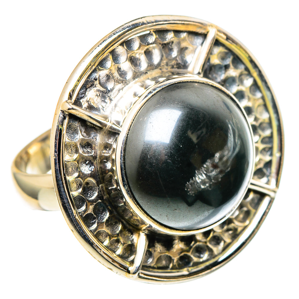 Hematite Rings handcrafted by Ana Silver Co - RING97890 - Photo 2