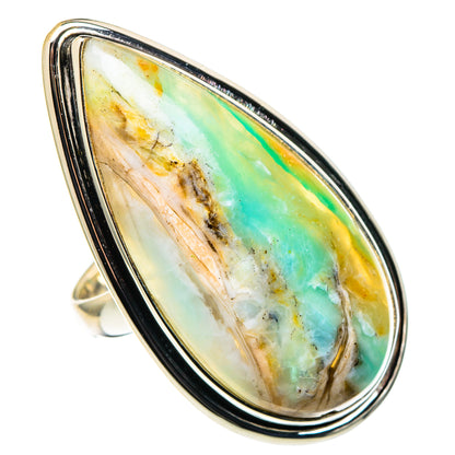 Peruvian Opal Rings handcrafted by Ana Silver Co - RING97894