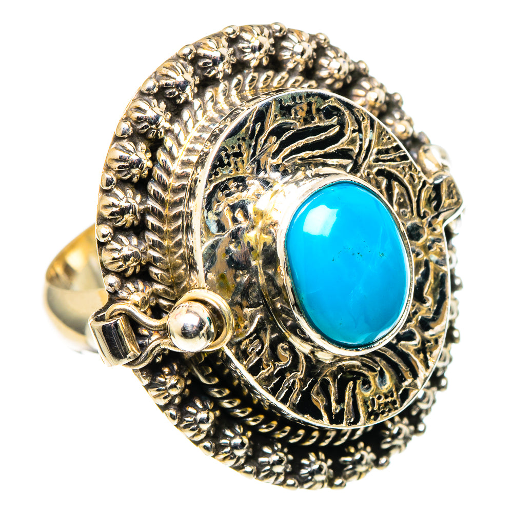 Larimar Rings handcrafted by Ana Silver Co - RING97895