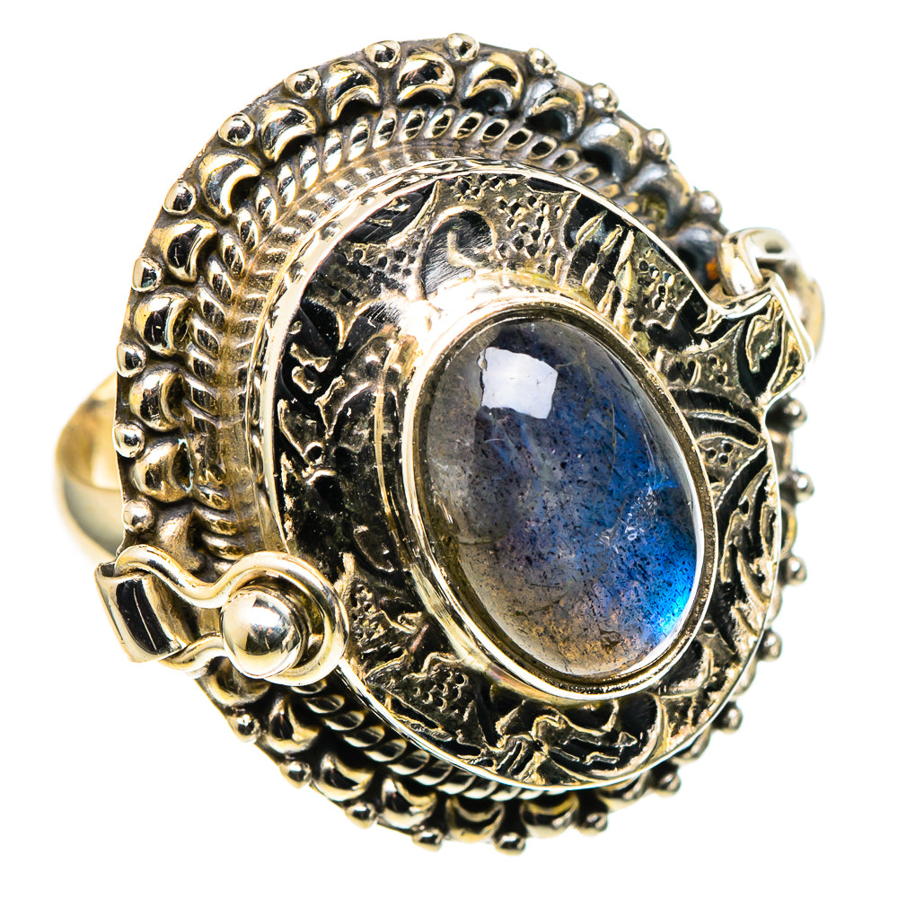 Labradorite Rings handcrafted by Ana Silver Co - RING97896