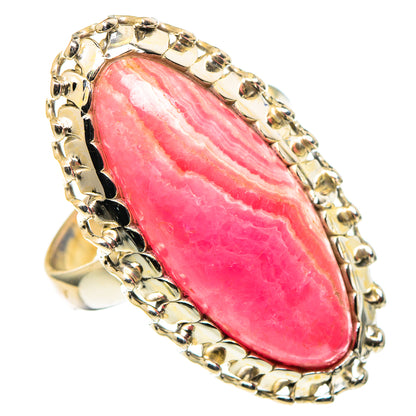 Rhodochrosite Rings handcrafted by Ana Silver Co - RING97915 - Photo 2