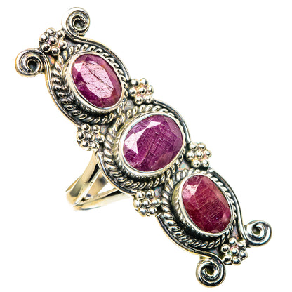 Ruby Rings handcrafted by Ana Silver Co - RING97917