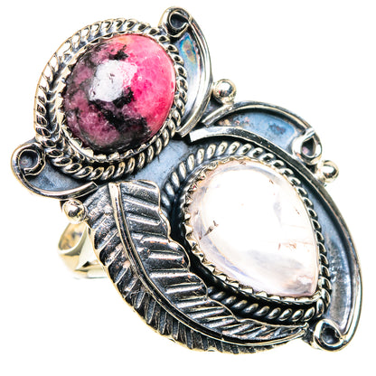 Rose Quartz Rings handcrafted by Ana Silver Co - RING97919