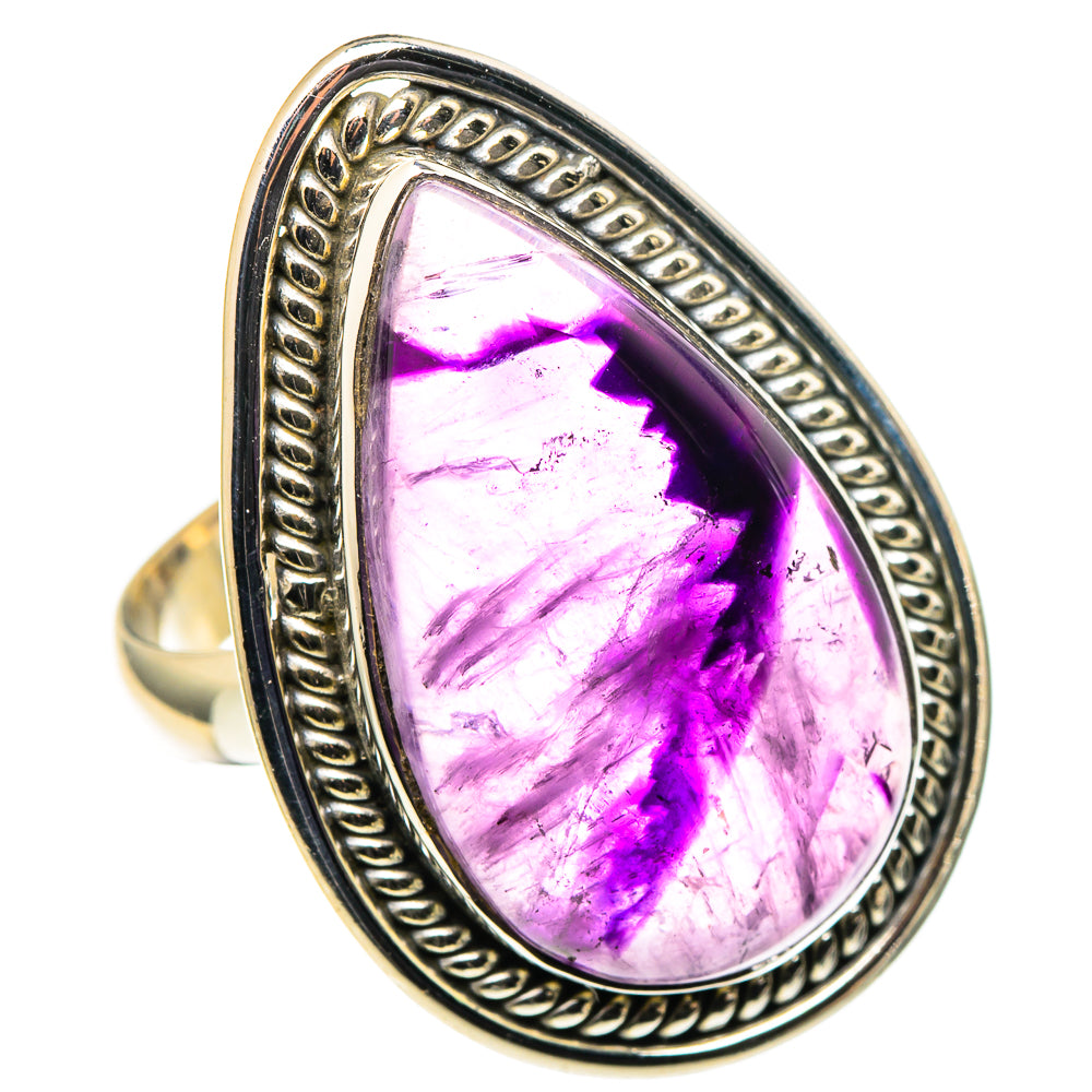 Star Amethyst Rings handcrafted by Ana Silver Co - RING97921