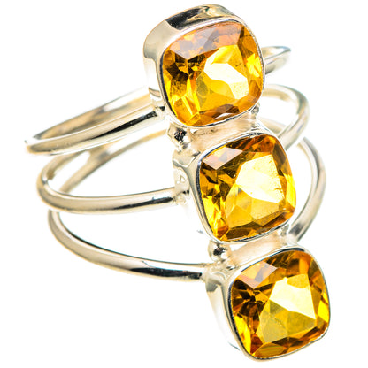 Citrine Rings handcrafted by Ana Silver Co - RING97937