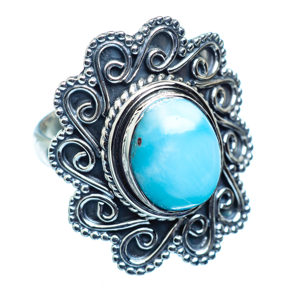 Larimar Rings handcrafted by Ana Silver Co - RING979396