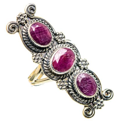 Ruby Rings handcrafted by Ana Silver Co - RING97941