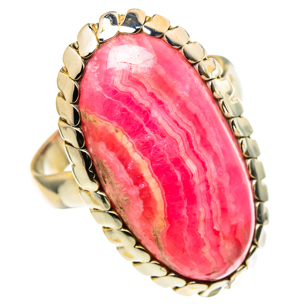 Rhodochrosite Rings handcrafted by Ana Silver Co - RING97942