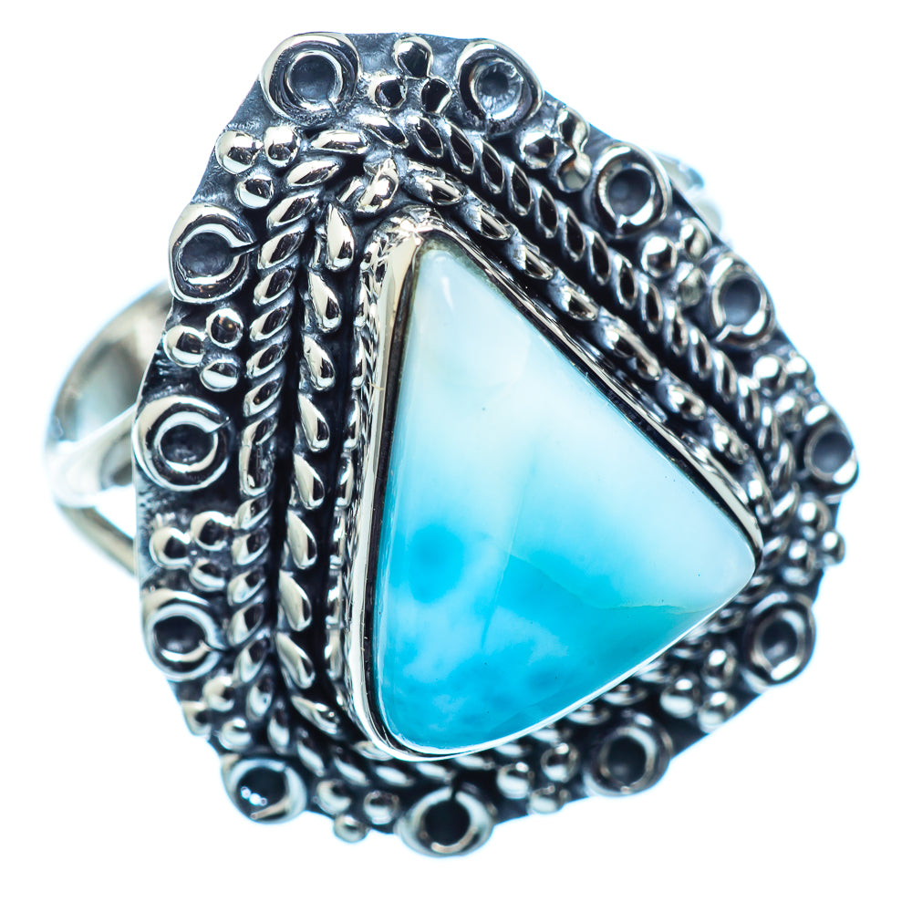 Larimar Rings handcrafted by Ana Silver Co - RING979510