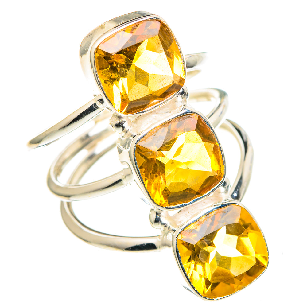 Citrine Rings handcrafted by Ana Silver Co - RING97961