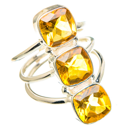 Citrine Rings handcrafted by Ana Silver Co - RING97961