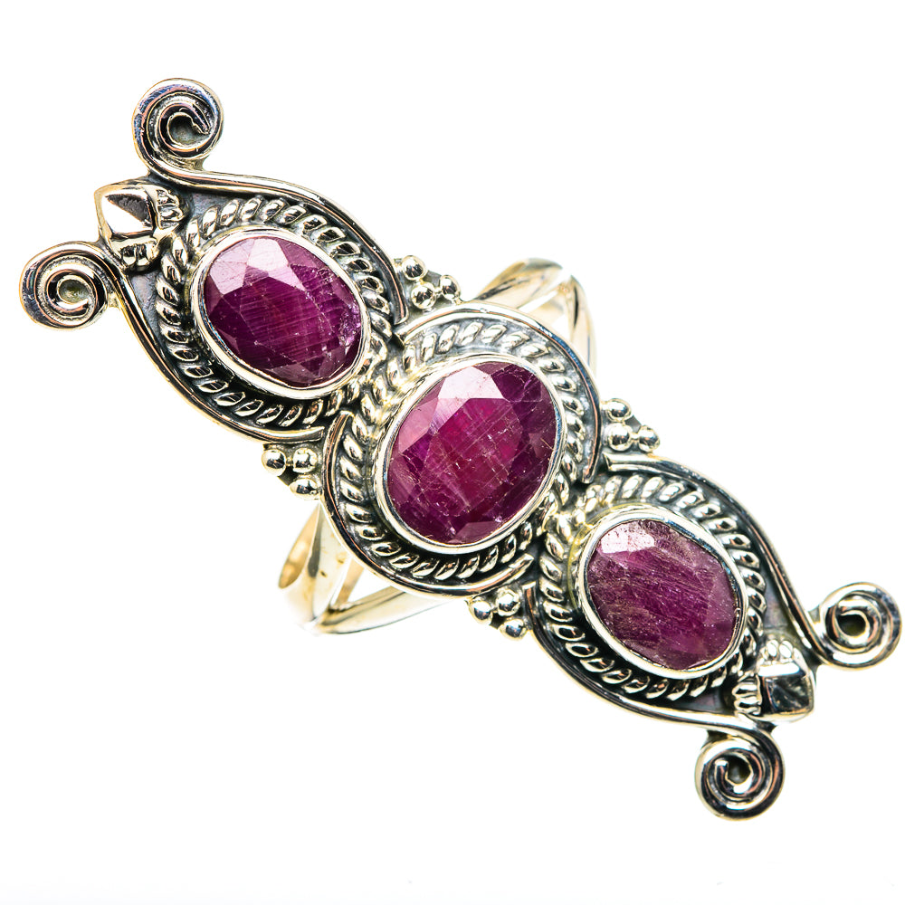 Ruby Rings handcrafted by Ana Silver Co - RING97963
