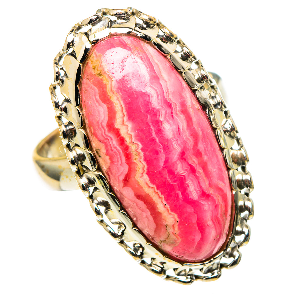 Rhodochrosite Rings handcrafted by Ana Silver Co - RING97964