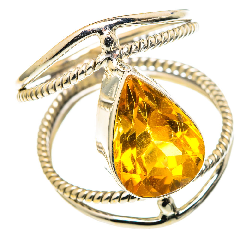 Citrine Rings handcrafted by Ana Silver Co - RING97978