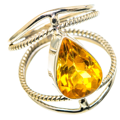 Citrine Rings handcrafted by Ana Silver Co - RING97978