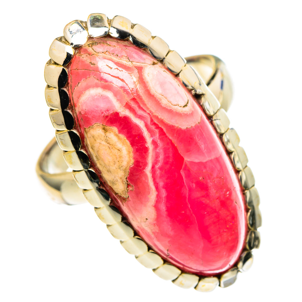 Rhodochrosite Rings handcrafted by Ana Silver Co - RING97989