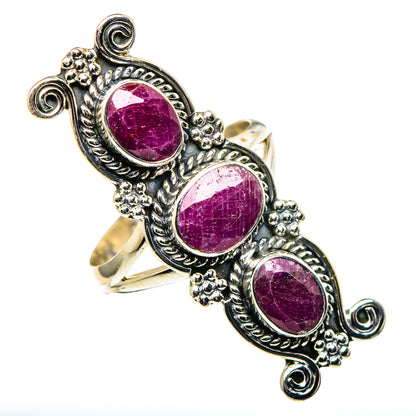 Ruby Rings handcrafted by Ana Silver Co - RING97990