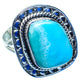 Larimar Rings handcrafted by Ana Silver Co - RING979911