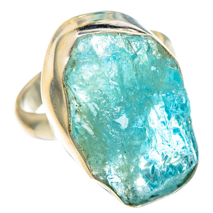 Aquamarine Rings handcrafted by Ana Silver Co - RING97994