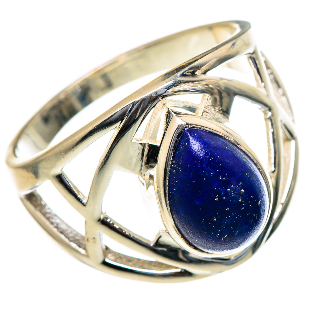 Lapis Lazuli Rings handcrafted by Ana Silver Co - RING97998
