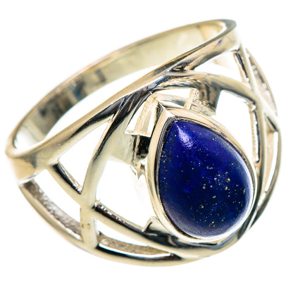 Lapis Lazuli Rings handcrafted by Ana Silver Co - RING97998