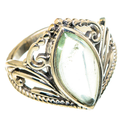 Prehnite Rings handcrafted by Ana Silver Co - RING98004