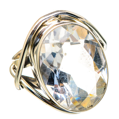 White Quartz Rings handcrafted by Ana Silver Co - RING98024