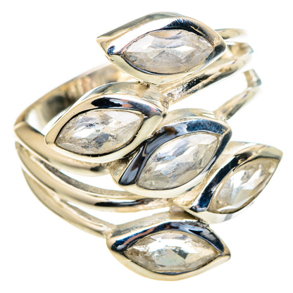 White Quartz Rings handcrafted by Ana Silver Co - RING98025