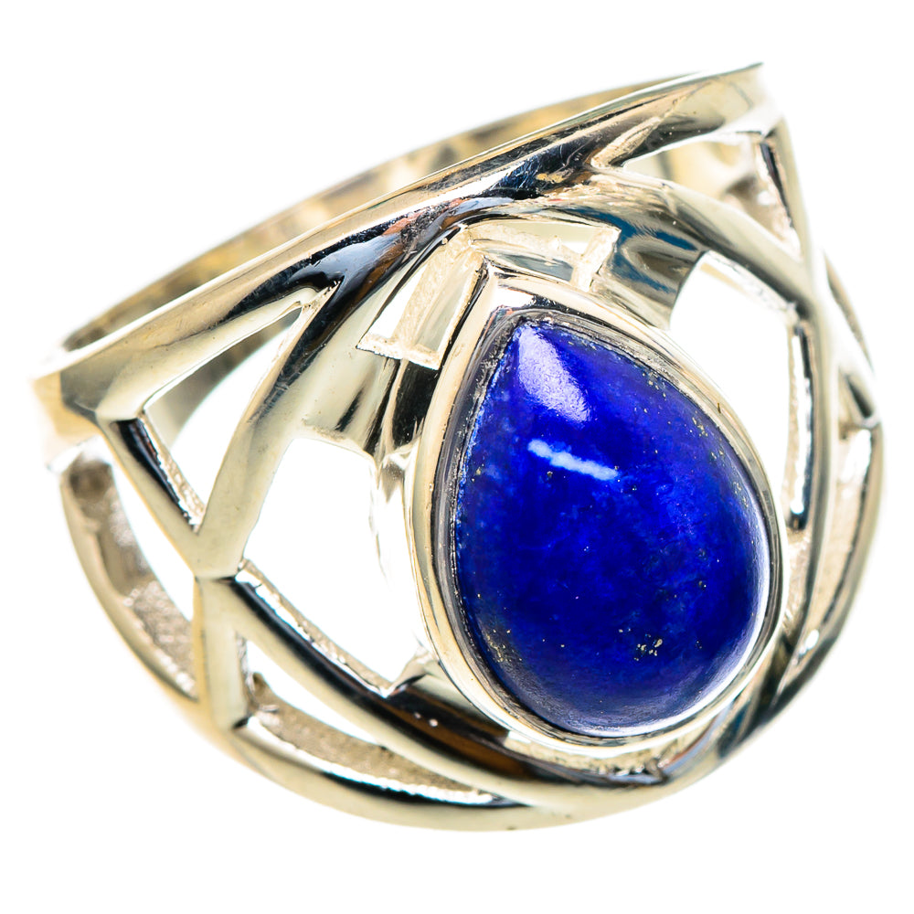 Lapis Lazuli Rings handcrafted by Ana Silver Co - RING98036