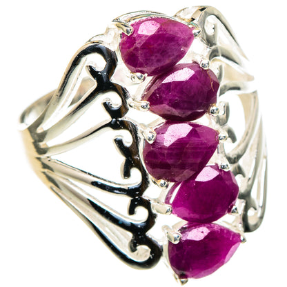 Ruby Rings handcrafted by Ana Silver Co - RING98053