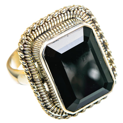 Black Onyx Rings handcrafted by Ana Silver Co - RING98063
